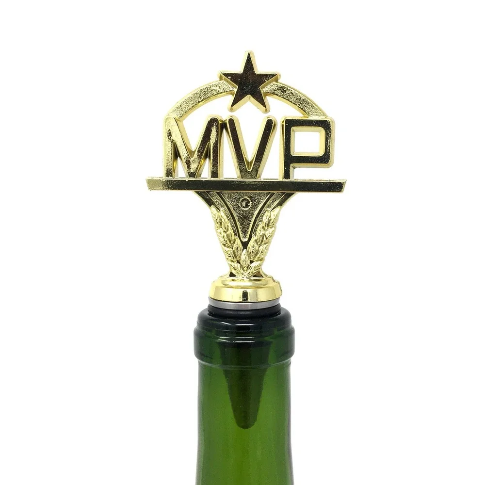 Handmade Bottle Stopper made from Repurposed MVP Trophy